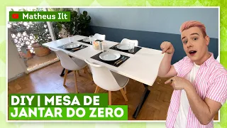 DIY | Mesa de jantar no estilo industrial com Matheus Ilt