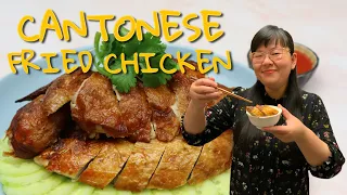 Homemade Cantonese Fried Chicken | 炸子雞 with Chilli Pineapple Sauce