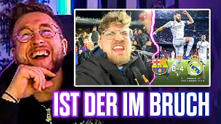 Ist DER im BRUCH 🤣 BARCA vs REAL MADRID STADION VLOG Reaction 🔥 Tisi Schubech Stream Highlights