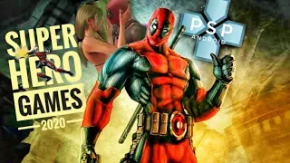 16 Best PSP SuperHero Games For Android  | PPSSPP Emulator |