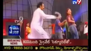 balakrishna dance in starnight