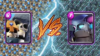 GIANT SKELETON + SKELETON KING VS PEKKA + MINI PEKKA - Clash Royale Battle #348