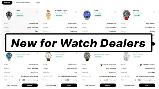 I Started a Watch Marketplace for Dealers
