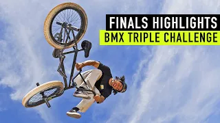 FINALS HIGHLIGHTS! BMX TRIPLE CHALLENGE - GLENDALE ARIZONA