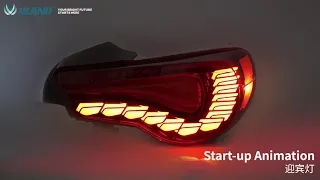 VLAND New Design Full LED Tail Lights for Toyota 86 2012-2020 (pre-sale)