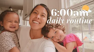 6am Daily Routine And Schedule Of A Stay At Home Mom (two toddlers!)
