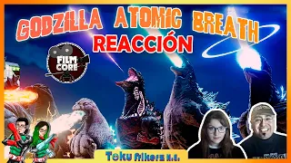 EVOLUCION DEL GODZILLA ATOMIC BREATH Reacción | FilmCore | Tokufrikerz N.E.