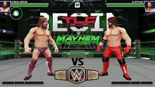 Danial Bryan Vs AJ Styles [world heavyweight title] || WWE mayhem || Master mayhem...