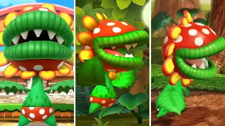 Evolution Of Piranha Plant Battles in Mario Party (2007 - 2021)