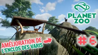 Planet Zoo #06 Улучшен вольер Вариса, добавлен огромный каменный холм, по которому можно подняться.