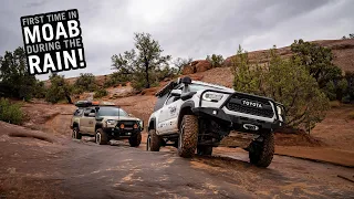 My First Time in MOAB! More RAIN! | Backwoods Overland Camp Ride [PART 2]