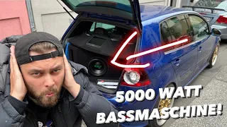 Hifi komplett Ausbau wie bei West Coast Customs mit Monitoren und riesen Subwoofer!