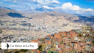 Driving in La Paz, Bolivia