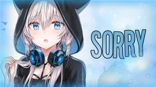 『Nightcore』✘Sorry✘ [Lyrics] |Alan Walker(Remix)|