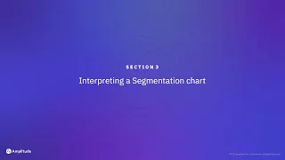 Building and Analyzing an Amplitude Segmentation chart