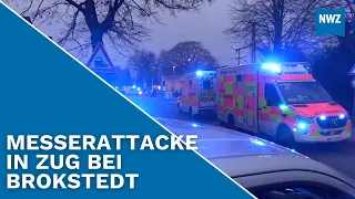 Tote und Verletzte nach Messerattacke in Zug bei Brokstedt