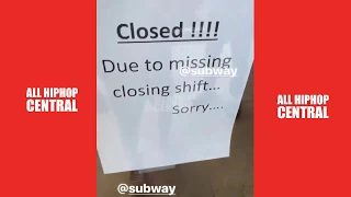 Soulja Boy Angry That Employees Closed His Subway