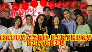 KIM CHIU GETS A BDAY SURPRISE SA LOCK IN TAPING WITH PAULO AVELINO, MARICEL SORIANO AND LINLANG FAM!