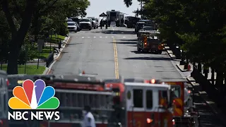Active Bomb Threat Outside Library Of Congress, Capitol Police On Scene | NBC News