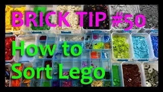 LEGO Brick Tip #50 - How to Sort Lego - Basic