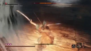 Sekiro NG+ 3: Bullying Ashina Elite: Jinsuke Saze with his own technique