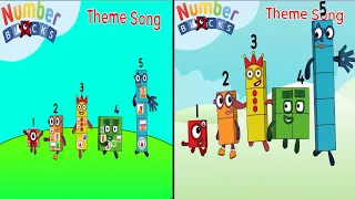 Numberblocks Intro With Badges , Numberblocks Intro Songs Compliations,