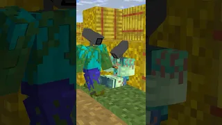 Baby Cameraman Begging For Food And A Touching Ending minecraft animation