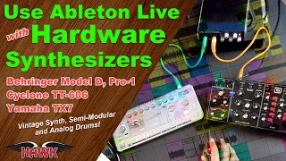 Using Hardware Synths with Ableton Live