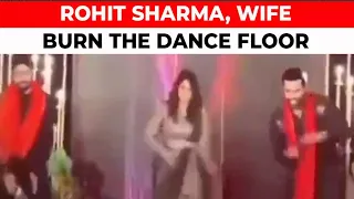 Rohit Sharma Amezing Dance With Ritika Sajdeh At Brother In Law Marriage