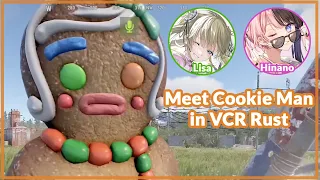 Lisa and Hinano Meet Cookie Man【VCR Rust / VSPO】