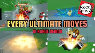 SHOWCASE ALL ULTIMATES IN ROGUE DEMON [NEW]