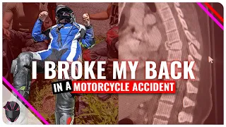 Brittbraap Motovlog: Woman Motorcyclist Breaks Back in a Motorcycle Accident