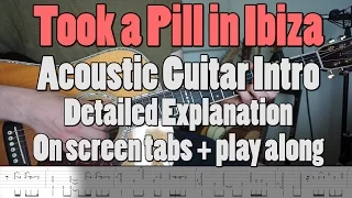 I Took A Pill in Ibiza | Acoustic Intro | Guitar Tutorial |