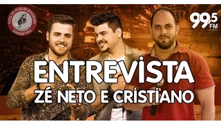 Barretão 2016 com a 99 - Entrevista: Zé Neto e Cristiano
