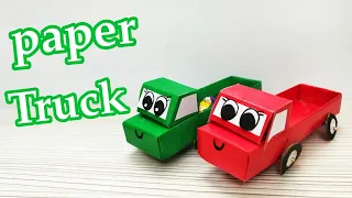 Paper Truck || How To Make Paper Toy Truck