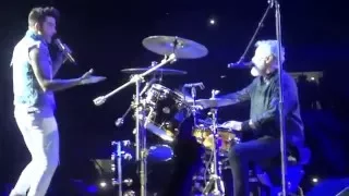 Queen + Adam Lambert - Under Pressure (Gin. Ibirapuera, São Paulo, 16/09/2015)