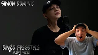 DINGO FREESTYLE KILLING VERSE PT.1 : SIMON DOMINIC | REACTION