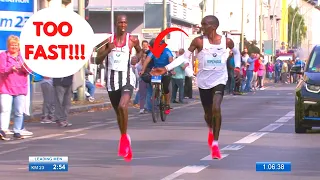 INSANE!! Marathon PACER Couldn't KEEP UP (Eliud Kipchoge)