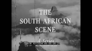 1945 THE SOUTH AFRICAN SCENE NO. 4 JAN CHRISTIAN SMUTS   CECIL RHODES  TABLE MOUNTAIN XD13334