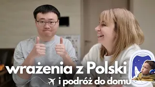 Wrażenia mojego męża po miesiącu w Polsce! 11 godzinna podróż do domu✈️