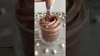 3-ingredient whipped hot chocolate! Tutorial