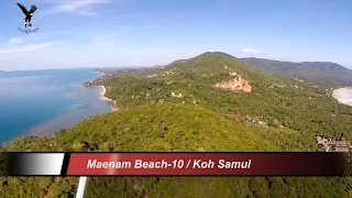 Maenam Beach-10 / Koh Samui Thailand overflown with my drone