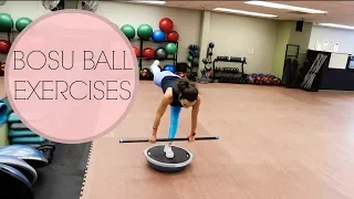 BOSU Ball Exercises | Balance Training