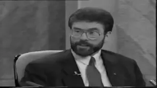 Gerry Adams on the Late Late Show  28th October 1994