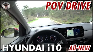 All-NEW HYUNDAI i10 1.0 l 64 hp (48 kW) POV DRIVE Portugal Country Roads On-Board | 2020
