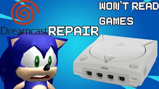 Sega Dreamcast Repair: won’t read games