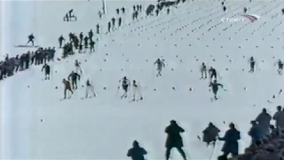 1964 02 08 Олимпийские игры Инсбрук лыжные гонки 4х10 км эстафета мужчины