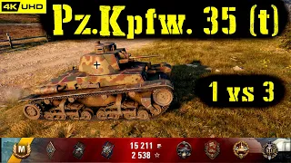 World of Tanks Pz.Kpfw. 35 (t) Replay - 10 Kills 1.1K DMG(Patch 1.7.0)