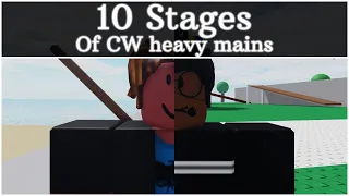 10 Stages of Combat Warrior Heavy Mains