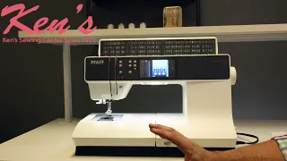 Pfaff Cretive 3.0 Sewing and Embroidery Machine - Sewing Mode Overview